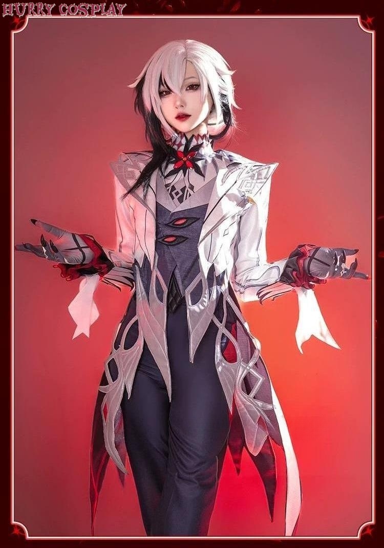 Game Cosplay,Genshin Impact,Genshin Impact Arecino Servant Cosplay Costume